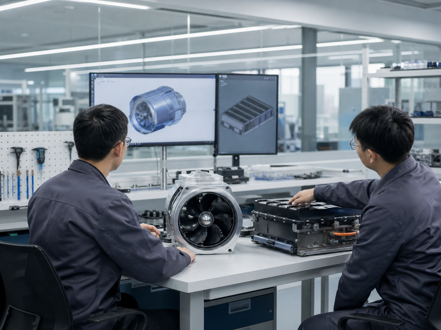 OEM project review workspace illustration