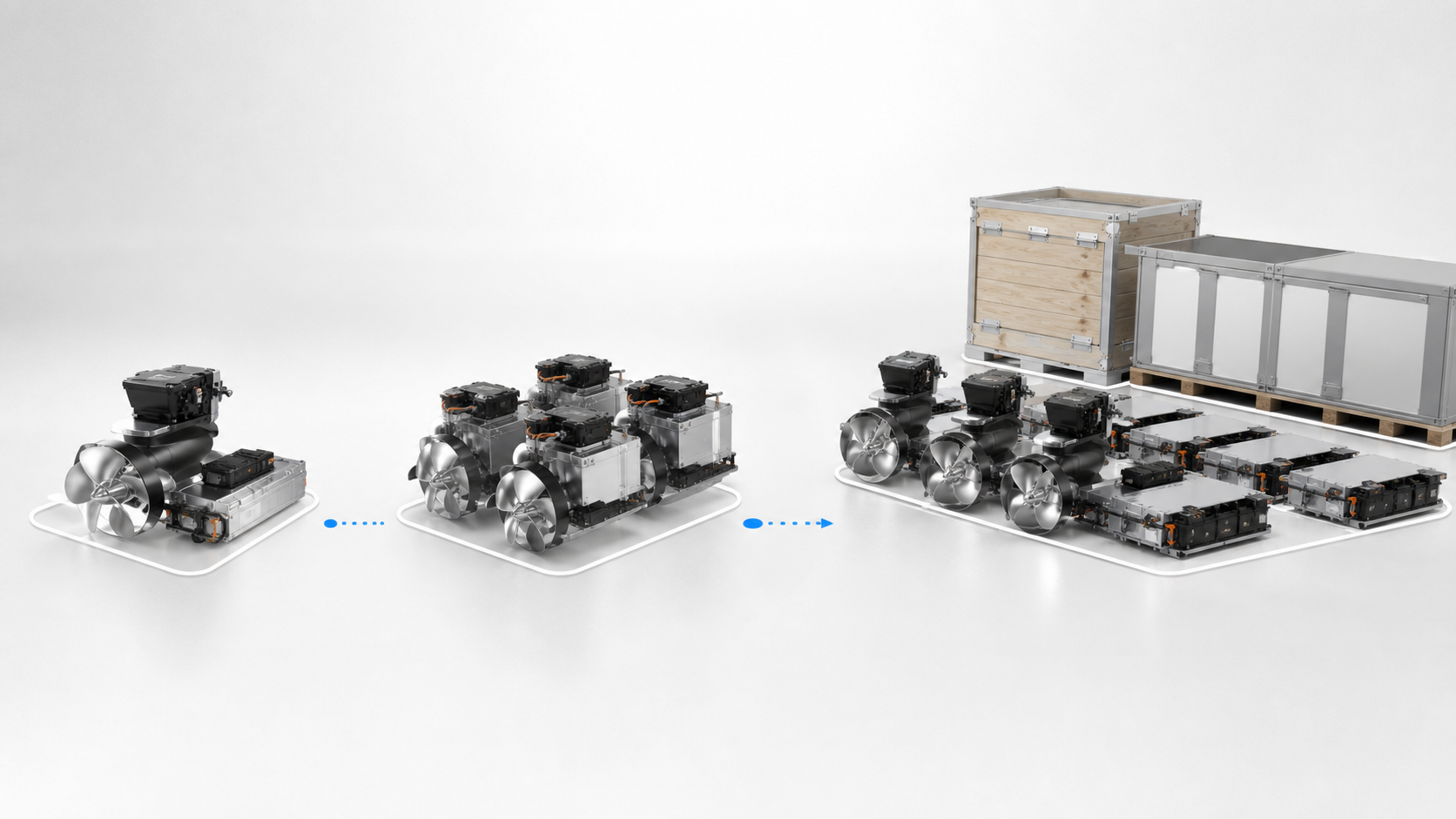 Technical review workspace for marine electric propulsion systems
