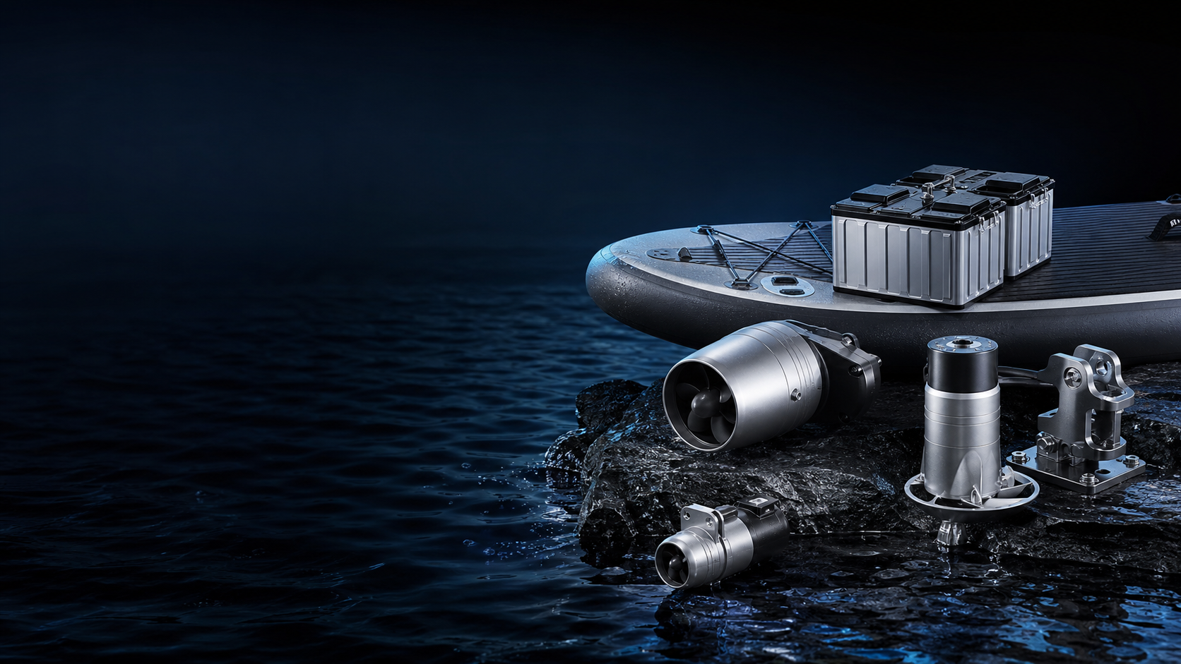 IFUNGOO electric propulsion equipment prepared for a commercial project review